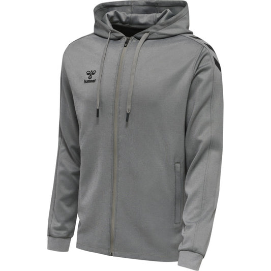 hmlCORE XK POLY ZIP HOOD SWEAT