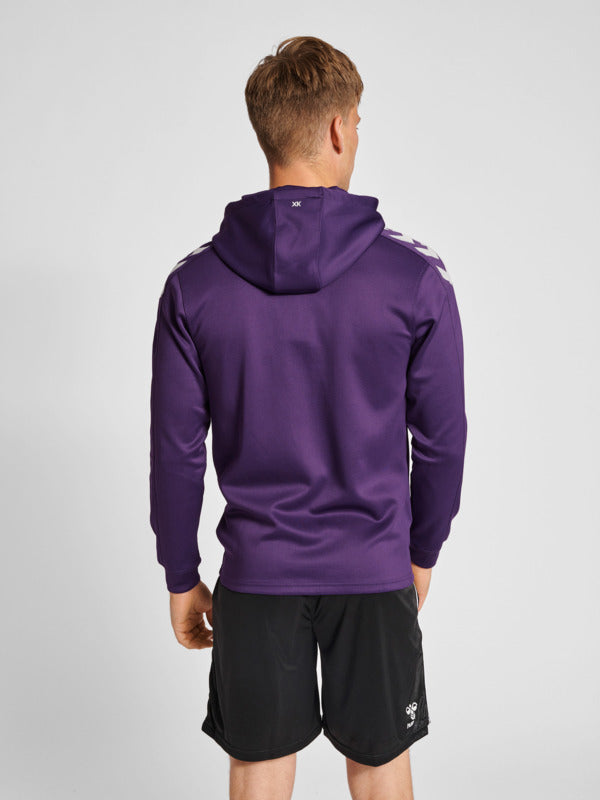 hmlCORE XK POLY ZIP HOOD SWEAT