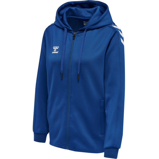 hmlCORE XK POLY ZIP HOOD SWEAT WOMAN