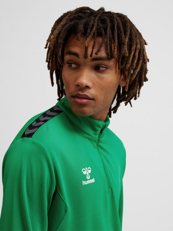 hmlAUTHENTIC PL HALF ZIP SWEAT