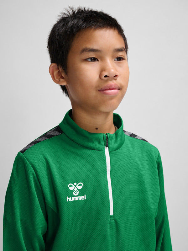 hmlAUTHENTIC PL HALF ZIP SWEAT KIDS