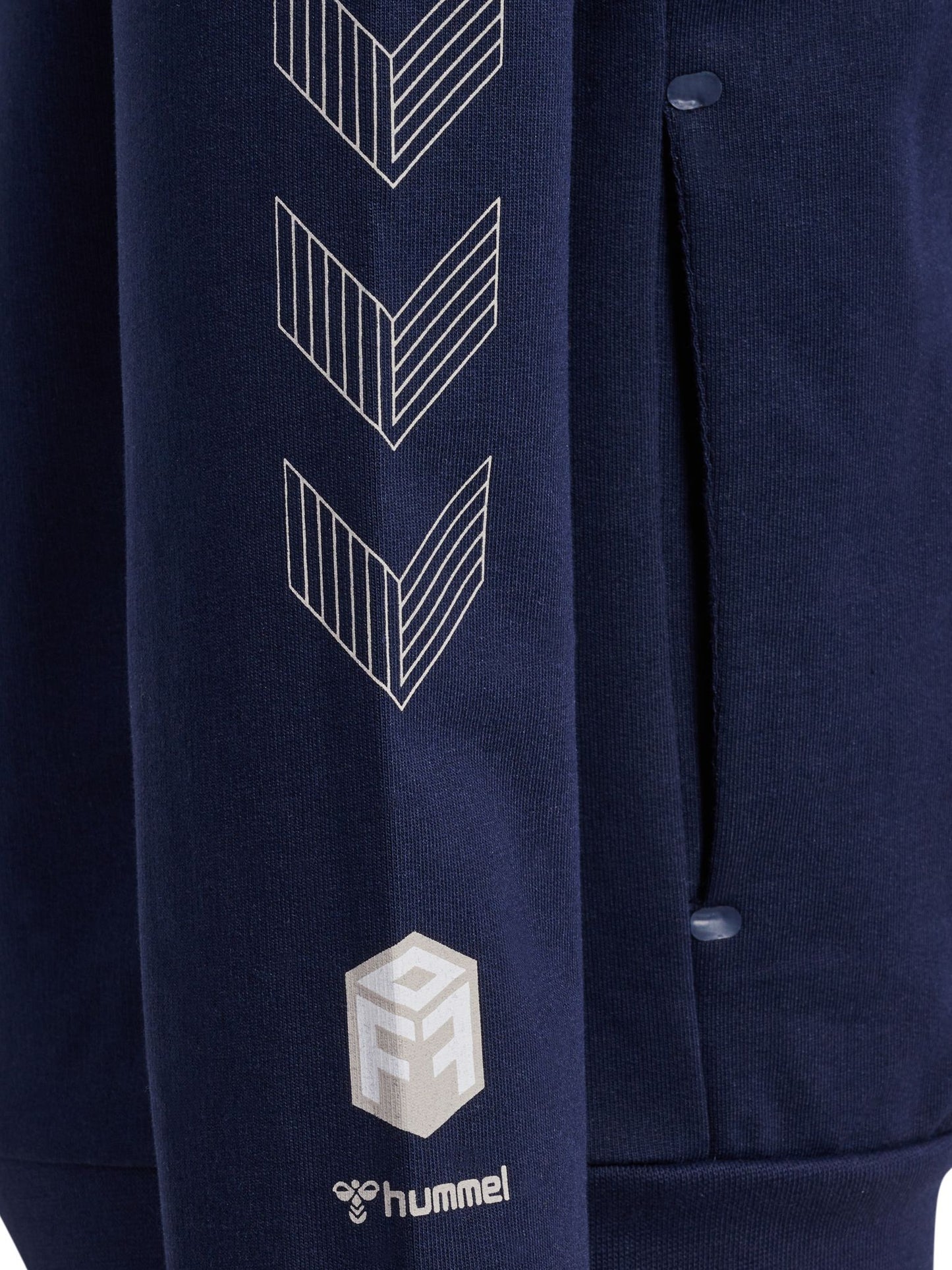 hmlMOVE GRID COTTON ZIP HOODIE KIDS