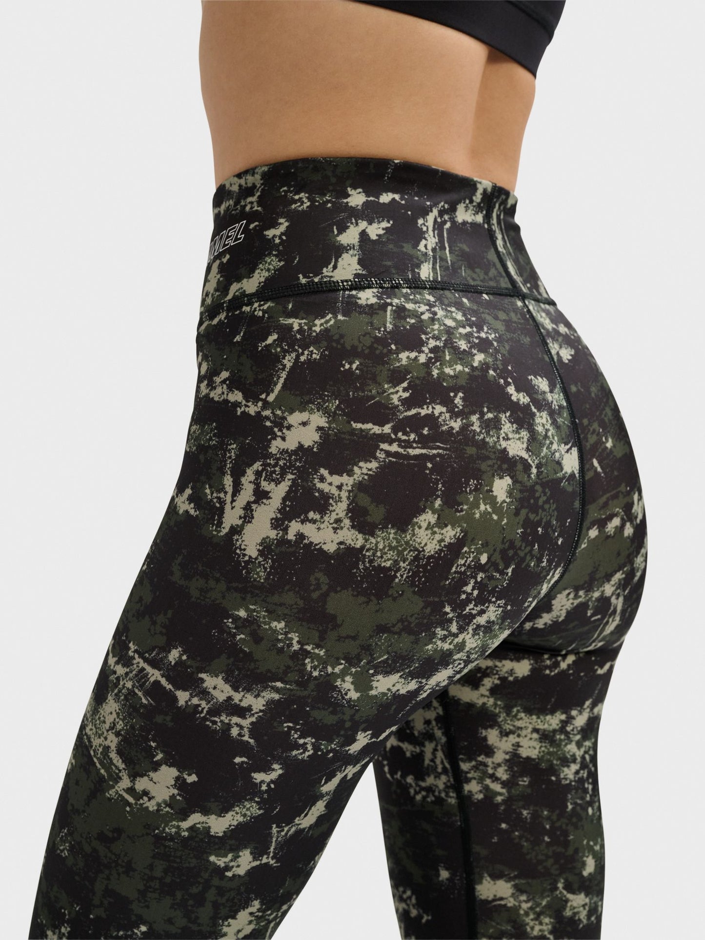 hmlTE TWIST AOP MID WAIST TIGHTS