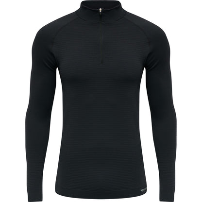 hmlSTROKE SEAMLESS HALF ZIP