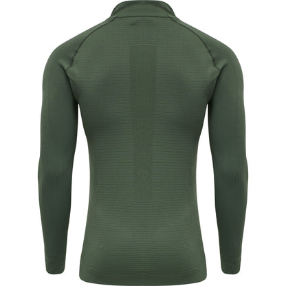 hmlSTROKE SEAMLESS HALF ZIP