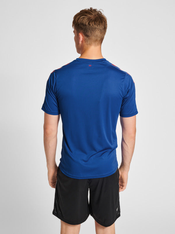 hmlCORE XK STRIPED JERSEY S/S