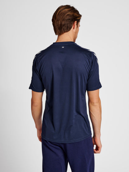 hmlCORE XK STRIPED JERSEY S/S