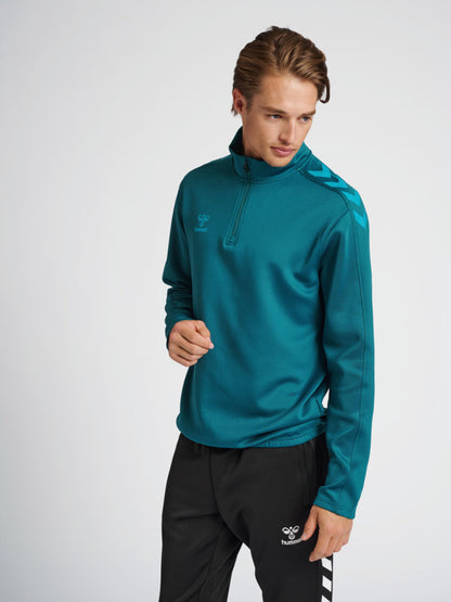 hmlCORE XK HALF ZIP POLY SWEAT