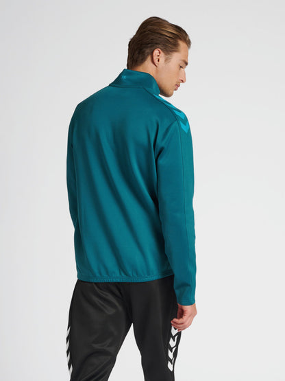 hmlCORE XK HALF ZIP POLY SWEAT
