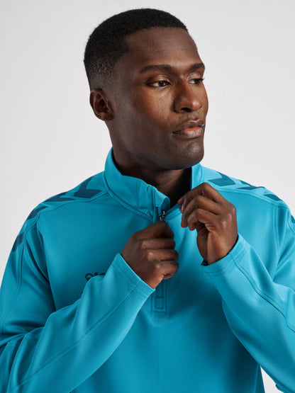 hmlCORE XK HALF ZIP POLY SWEAT