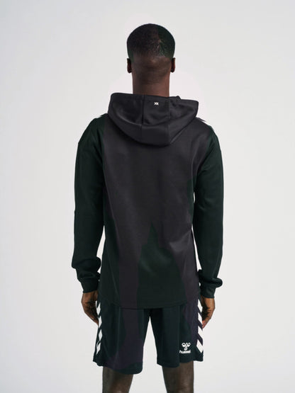 hmlCORE XK POLY ZIP HOOD SWEAT