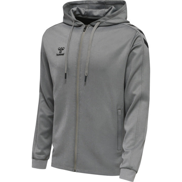 hmlCORE XK POLY ZIP HOOD SWEAT