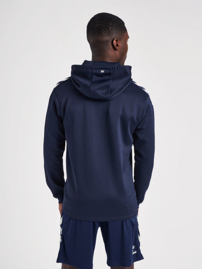 hmlCORE XK POLY ZIP HOOD SWEAT