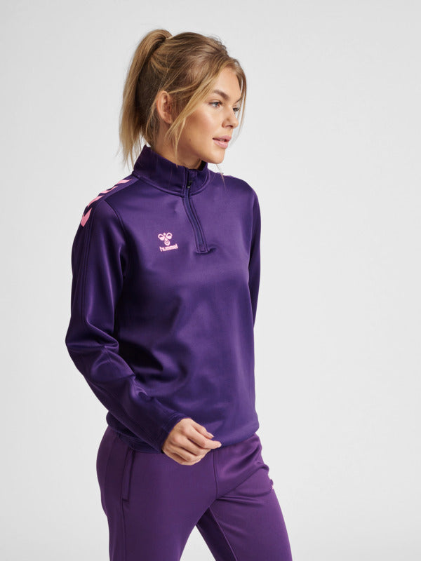 hmlCORE XK HALF ZIP SWEAT WOMAN
