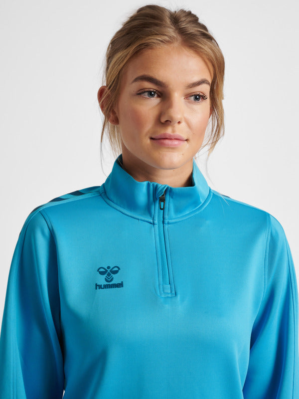 hmlCORE XK HALF ZIP SWEAT WOMAN