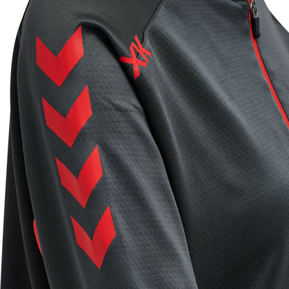 hmlACTION POLY HALF ZIP SWEAT WOMAN