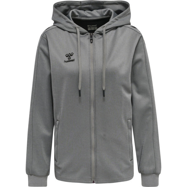 hmlCORE XK POLY ZIP HOOD SWEAT WOMAN