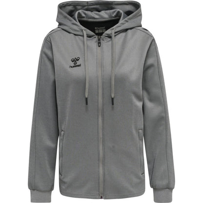 hmlCORE XK POLY ZIP HOOD SWEAT WOMAN
