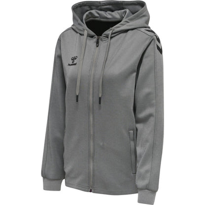 hmlCORE XK POLY ZIP HOOD SWEAT WOMAN