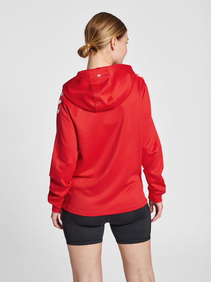 hmlCORE XK POLY ZIP HOOD SWEAT WOMAN