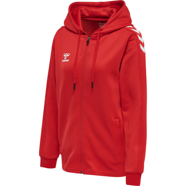 hmlCORE XK POLY ZIP HOOD SWEAT WOMAN
