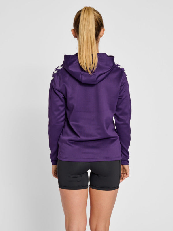 hmlCORE XK POLY ZIP HOOD SWEAT WOMAN