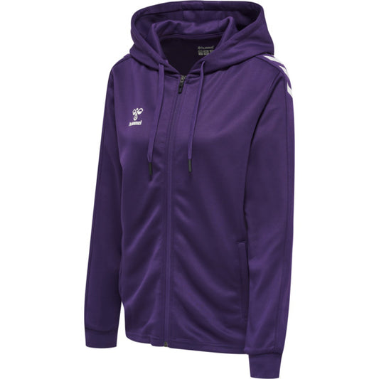 hmlCORE XK POLY ZIP HOOD SWEAT WOMAN
