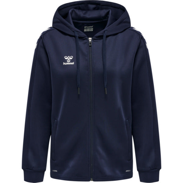 hmlCORE XK POLY ZIP HOOD SWEAT WOMAN