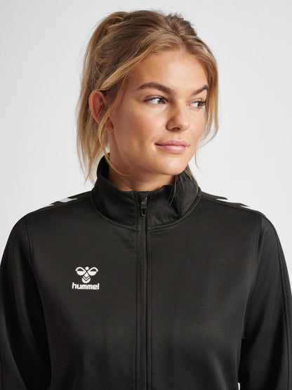 hmlCORE XK POLY ZIP SWEAT WOMAN