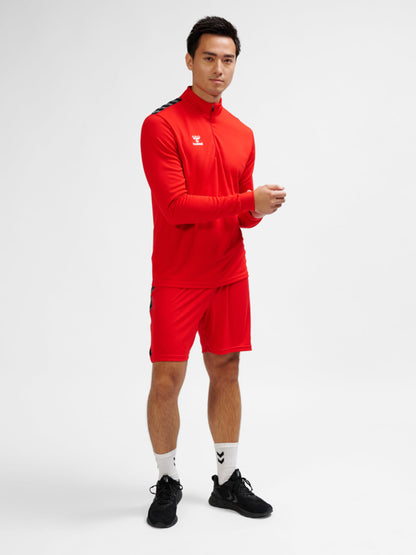 hmlAUTHENTIC PL HALF ZIP SWEAT