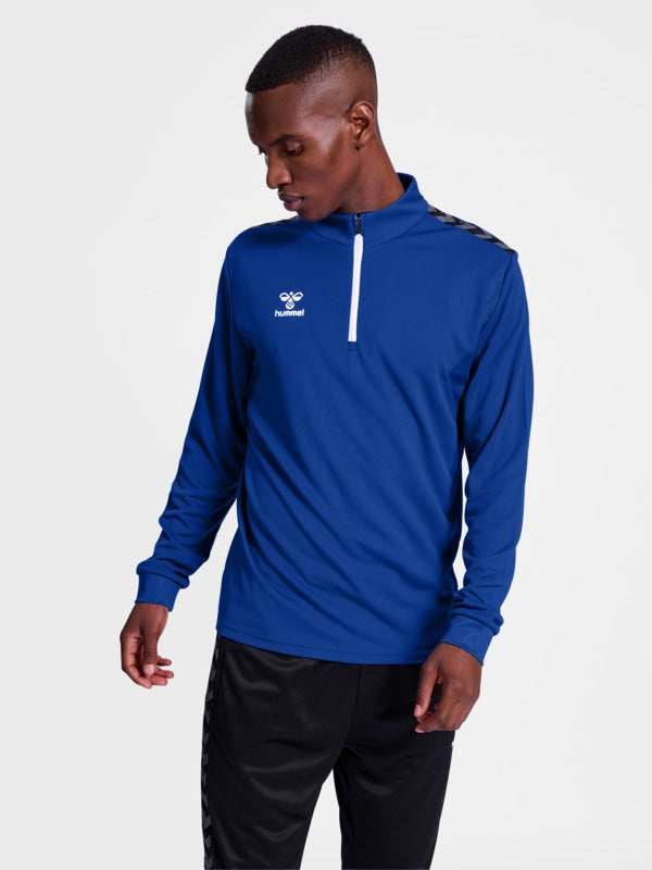 hmlAUTHENTIC PL HALF ZIP SWEAT