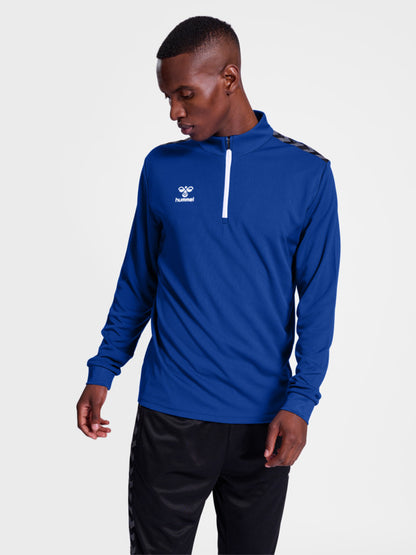 hmlAUTHENTIC PL HALF ZIP SWEAT
