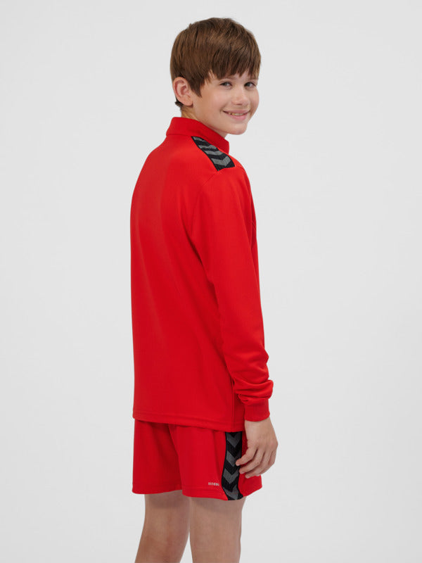hmlAUTHENTIC PL HALF ZIP SWEAT KIDS