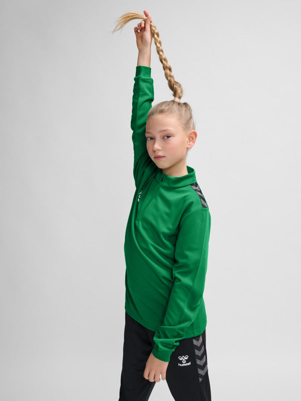 hmlAUTHENTIC PL HALF ZIP SWEAT KIDS