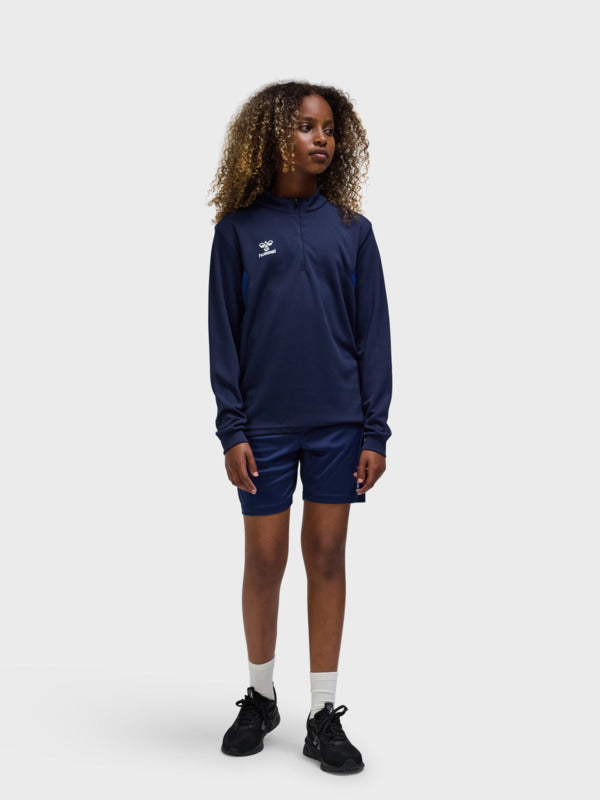 hmlAUTHENTIC PL HALF ZIP SWEAT KIDS