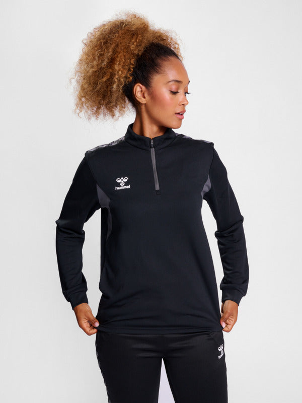 hmlAUTHENTIC PL HALF ZIP SWEAT WOMAN