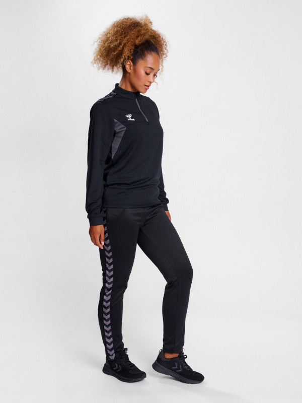 hmlAUTHENTIC PL HALF ZIP SWEAT WOMAN