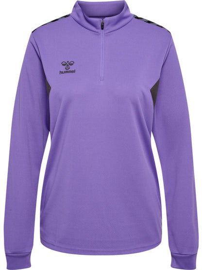 hmlAUTHENTIC PL HALF ZIP SWEAT WOMAN