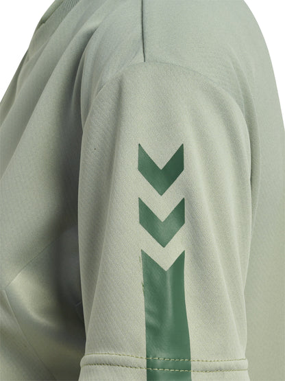 hmlACTIVE PL JERSEY S/S WOMAN – DESERT SAGE
