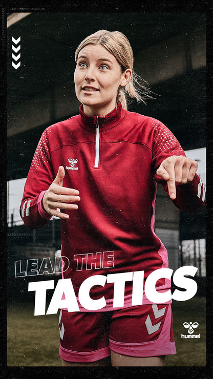 hmlLEAD WOMAN HALF ZIP