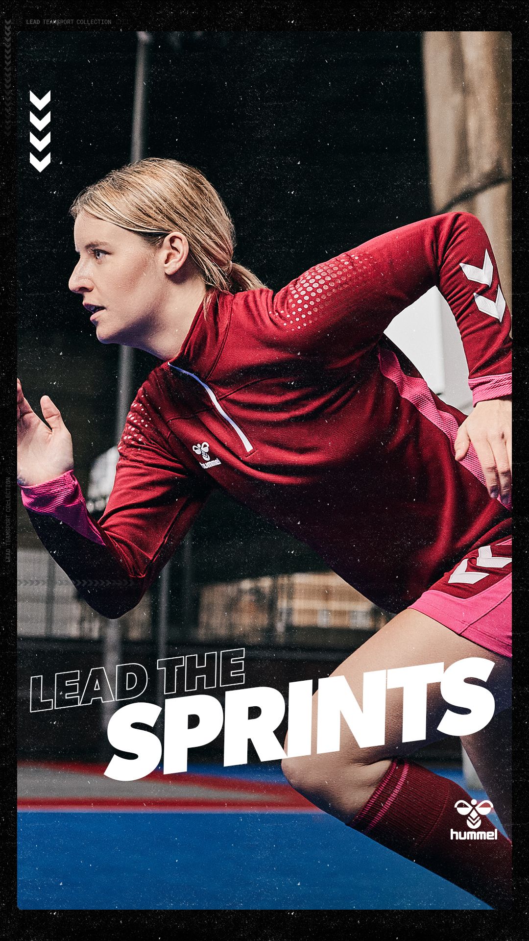 hmlLEAD WOMAN HALF ZIP