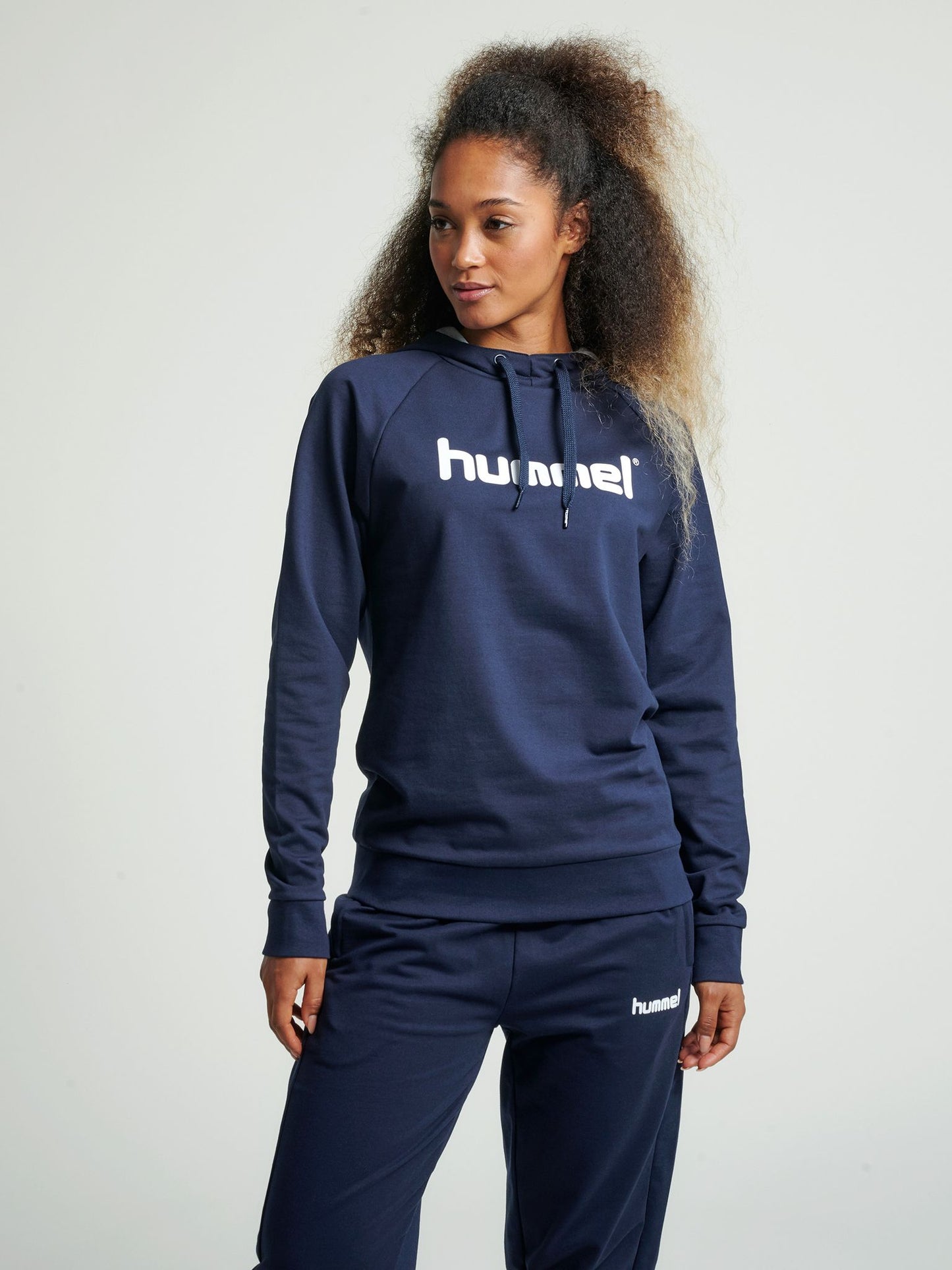 HMLGO COTTON LOGO HOODIE WOMAN