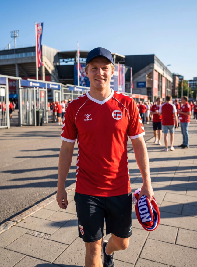 NOR FAN RETRO JERSEY