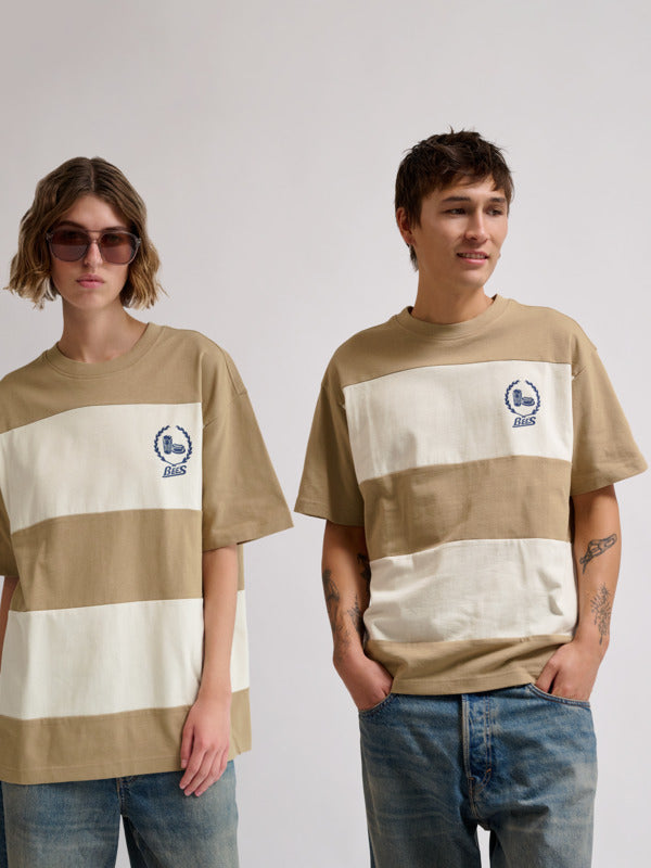 hmlLOOSE T-SHIRT S/S BEES STRIPE