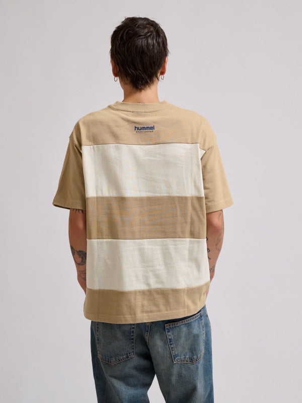 hmlLOOSE T-SHIRT S/S BEES STRIPE