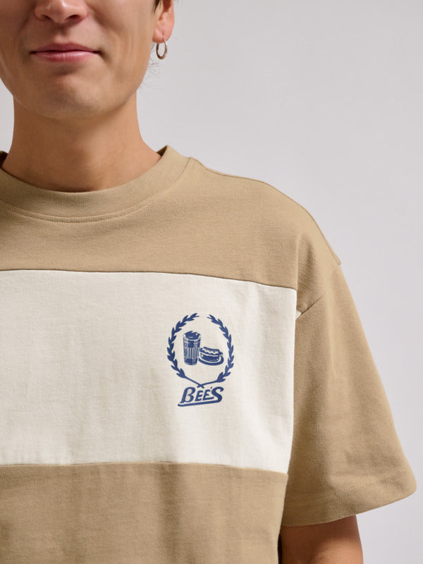 hmlLOOSE T-SHIRT S/S BEES STRIPE