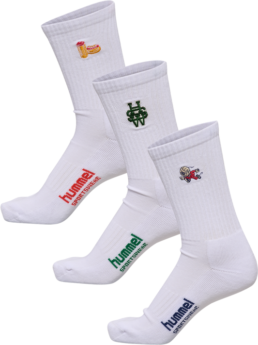 hml3-PACK SOCKS EMBROIDERY