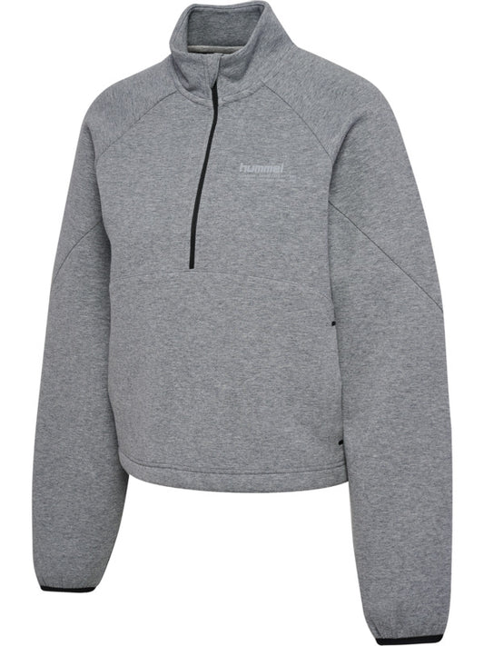 hmlTECH FLEECE WOMEN BOXY HALF ZIP