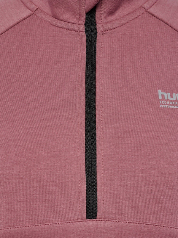 hmlTECH FLEECE WOMEN BOXY HALF ZIP
