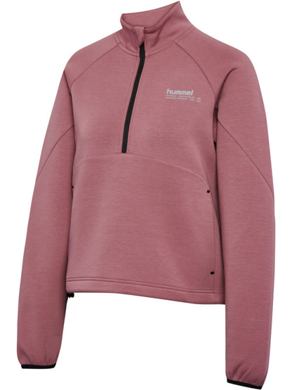 hmlTECH FLEECE WOMEN BOXY HALF ZIP